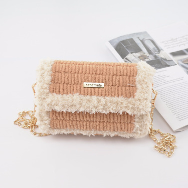 Woolen icicle female bag—1