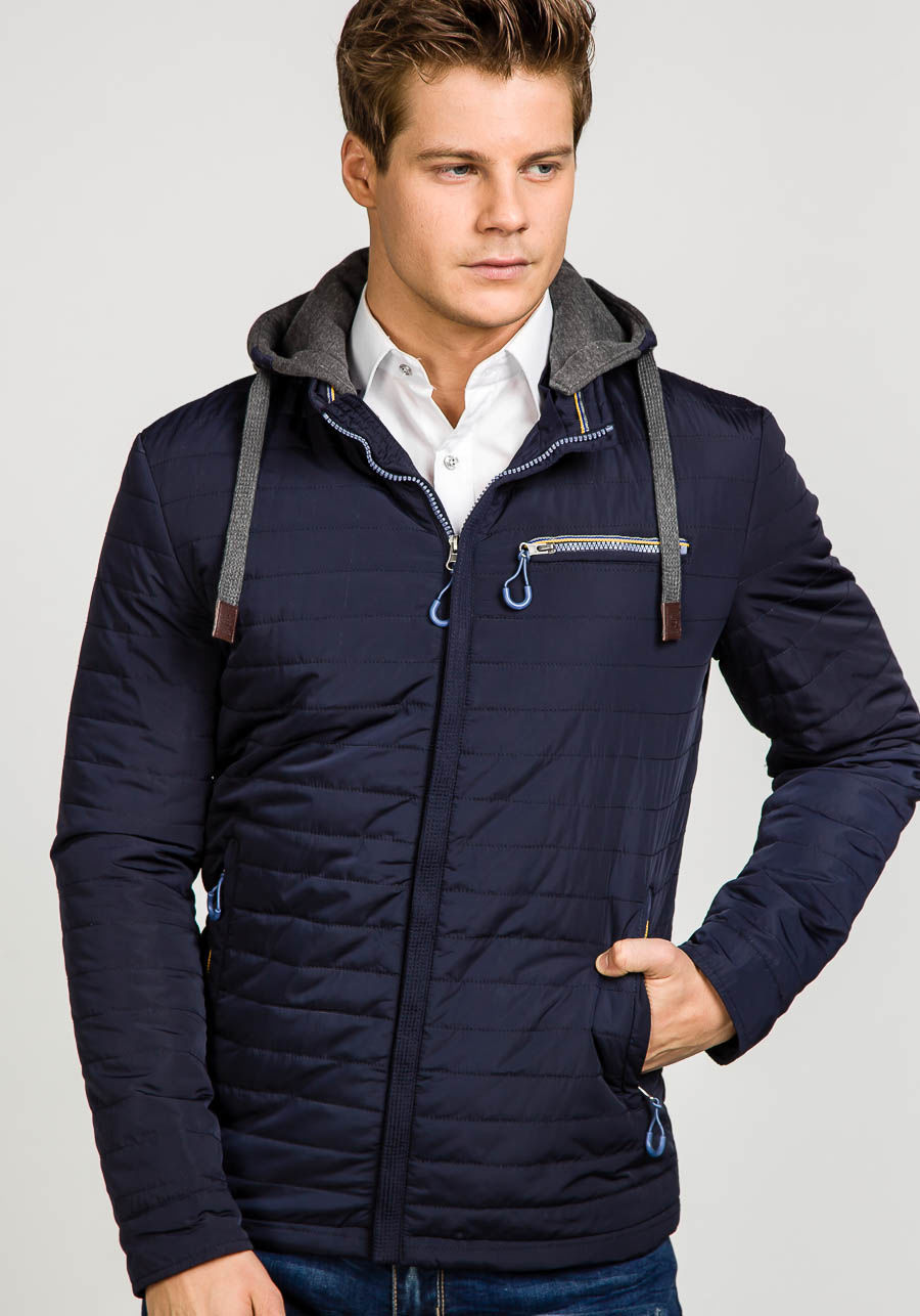 Men's Cardigan Hooded Cotton Jacket - CJdropshipping