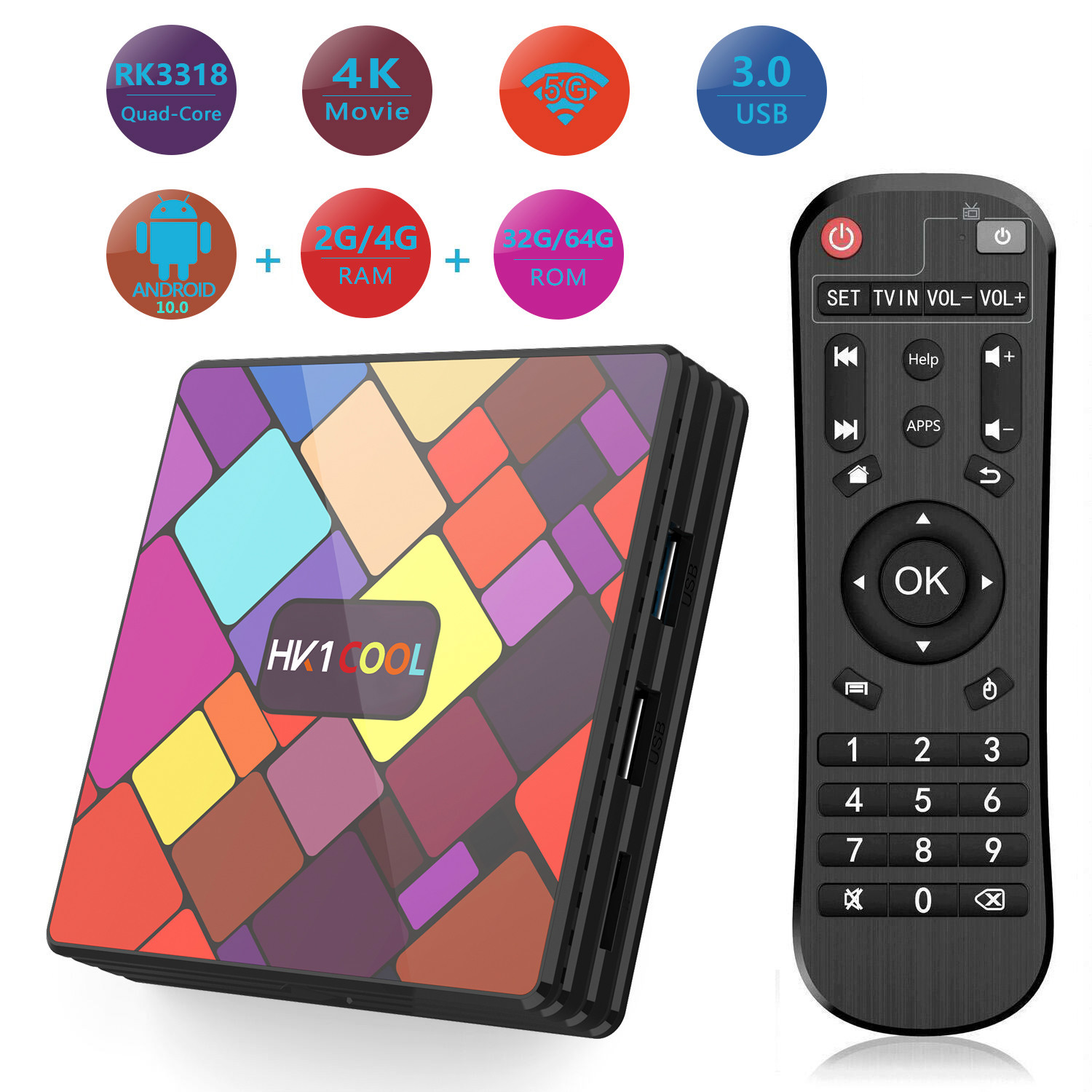 HD Network Settop Box Dual Band WIFI Player CJdropshipping