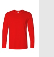Men's long-sleeved T-shirt carded cotton t-shirt
