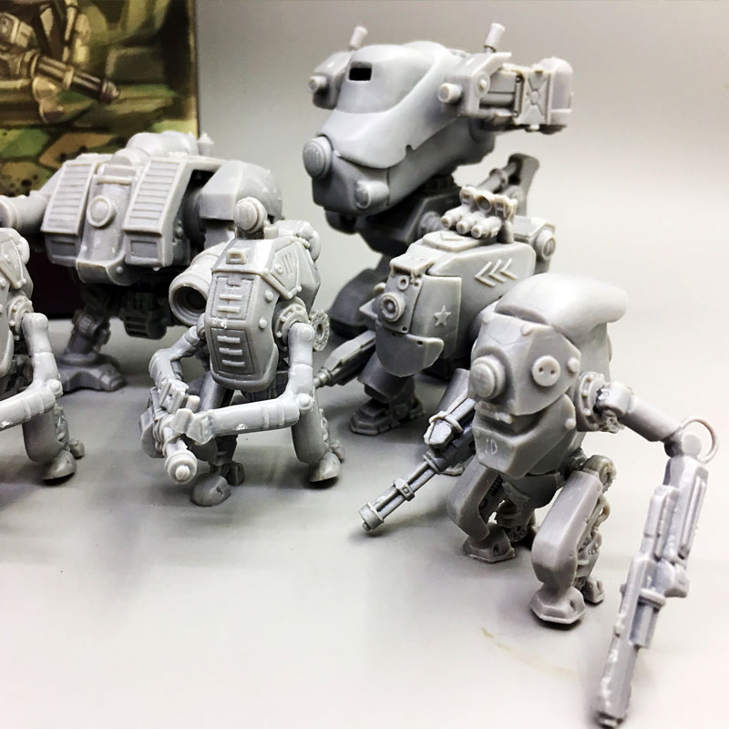 Bare parts suit of military mecha model - CJdropshipping