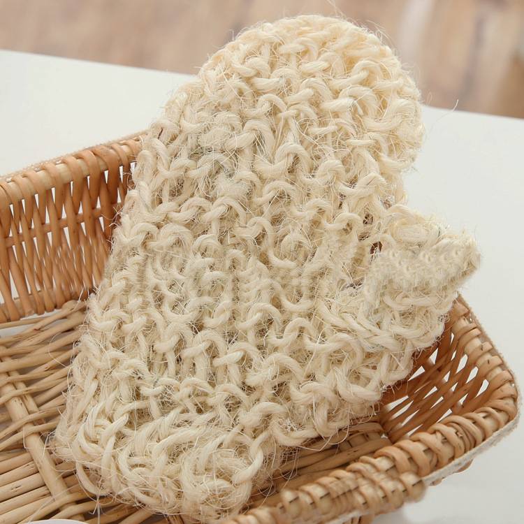 Hand woven sisal gloves exfoliate and exfoliate bath CJdropshipping