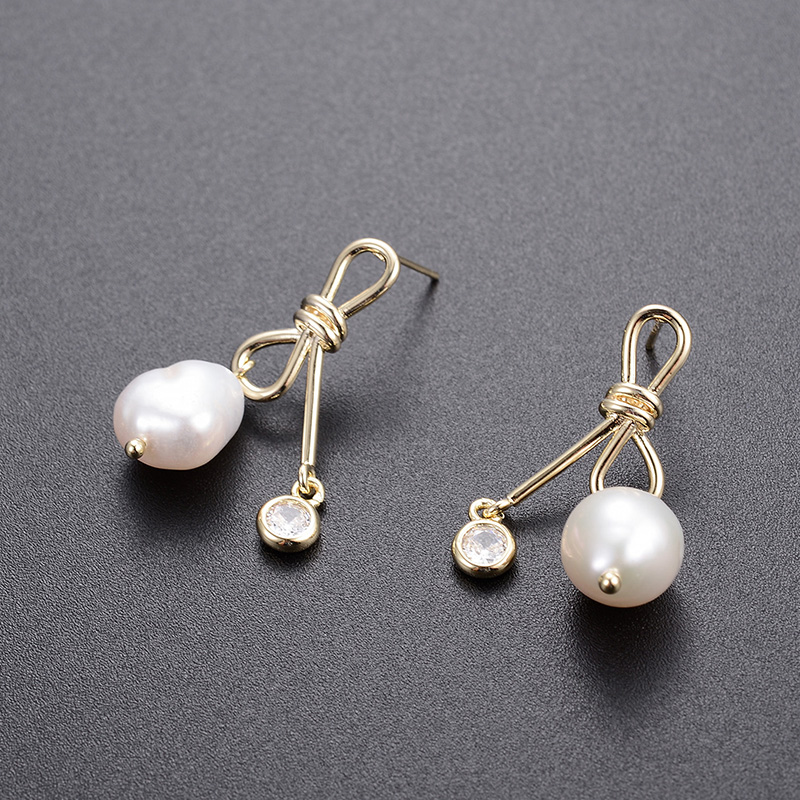 European And American Niche Long Design Pearl Earrings - CJdropshipping