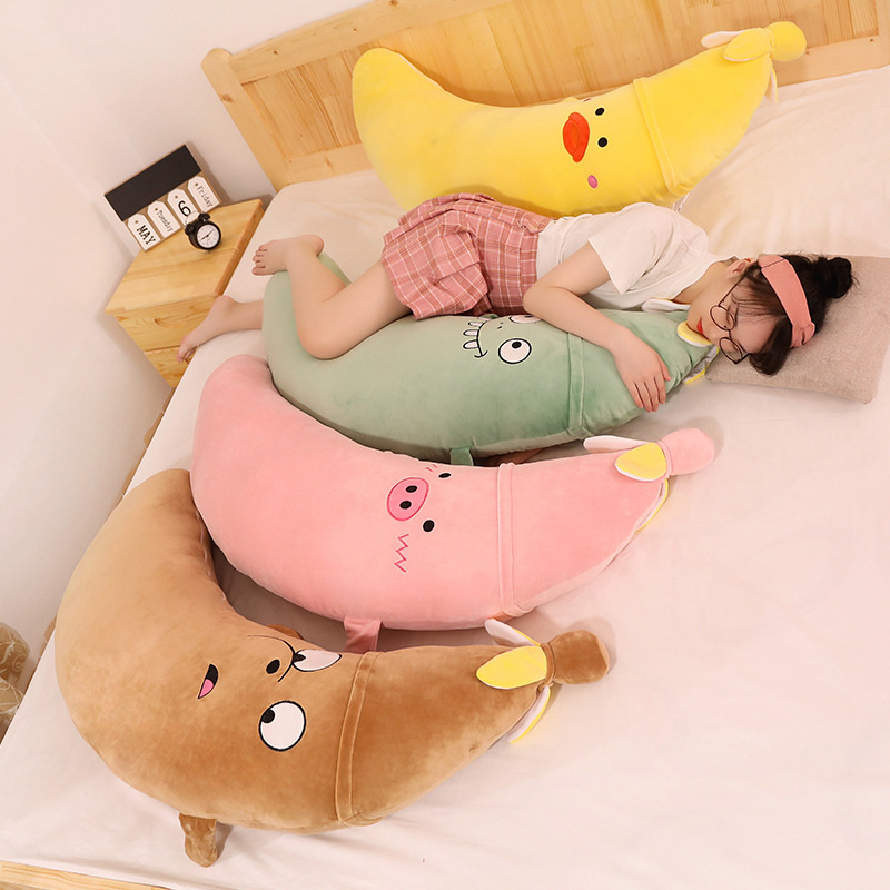 Cute Cartoon Down Cotton Banana Pillow Sleep with CJdropshipping