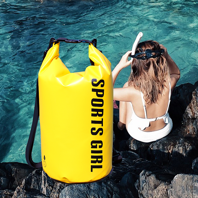 Floating Waterproof Dry Bag 15L Dry and Wet Separation Design ...