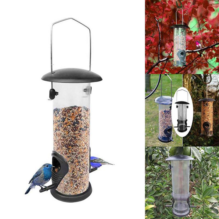 Outdoor Hanging Bird Feeder Automatic Pet Parrot Portable Feeder