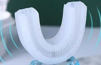 Color: Head - Smart Electric Toothbrush USB Rechargeable U-shaped Tooth