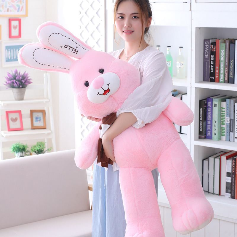 Pink Stuffed Animal Bunny Plushie | Goodlifebean