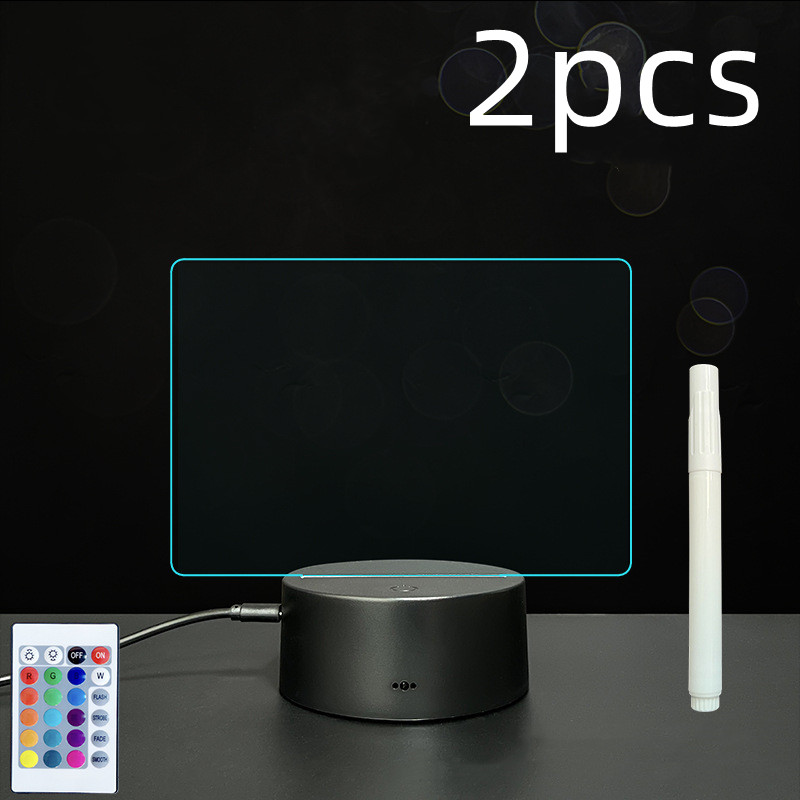 3D Acrylic Board Handwriting Message Board LED Light CJdropshipping