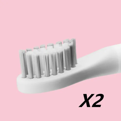 Color: Toothbrush head 2pcs - Sonic electric toothbrush for men and women