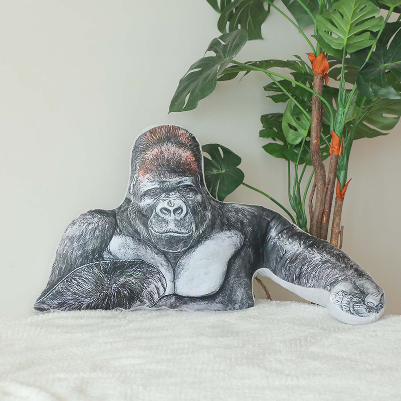 Grumpy Gorilla Pillow – The Morning P