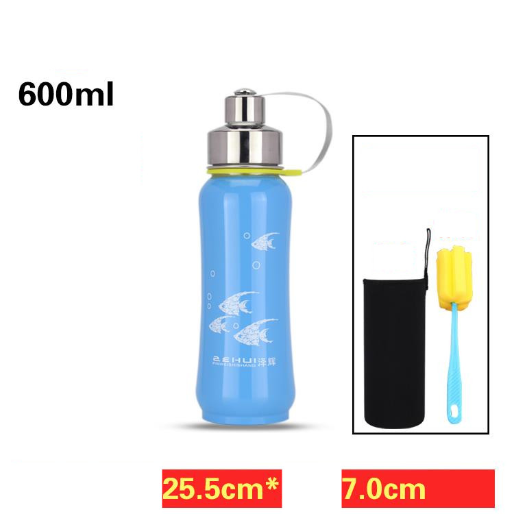 18oz Stainless Steel Water Bottle