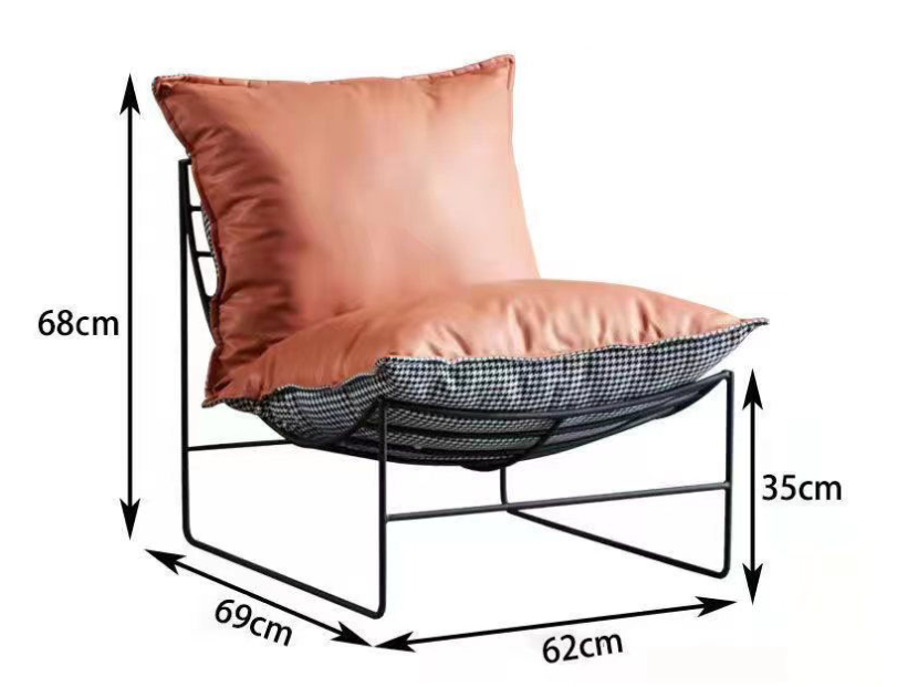 Luxury Sofa Iron Chair