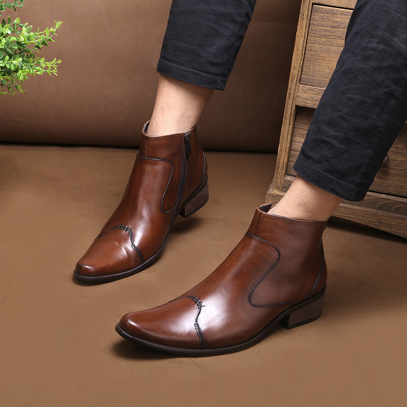 Fashion Korean Hairdresser's Men's Boots CJdropshipping