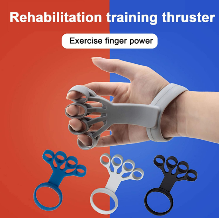 Silicone Grip Device Finger Exercise Stretcher Arthritis Hand Grip