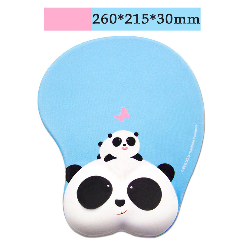 Tapis de souris enfant XL 3D pandas