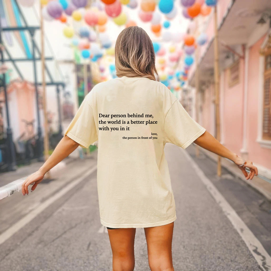 2023 New Fashion Womens Letter T-Shirt Round Neck Short Sleeve Slogan Tee Top - Picture 2 of 11