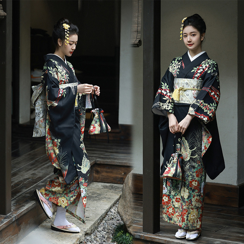 Japanese Modified Kimono Women's Formal Traditional Dress - CJdropshipping