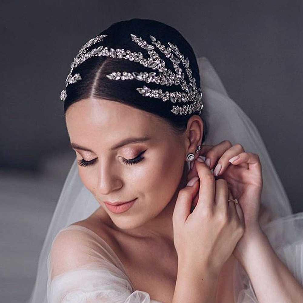 Bridal Wedding Headband Female Pressure Hair CJdropshipping