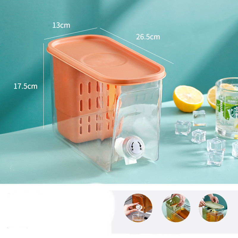 Water Cooler With Tap- Fruit Infuser Water Pitcher - Picture 8 of 10