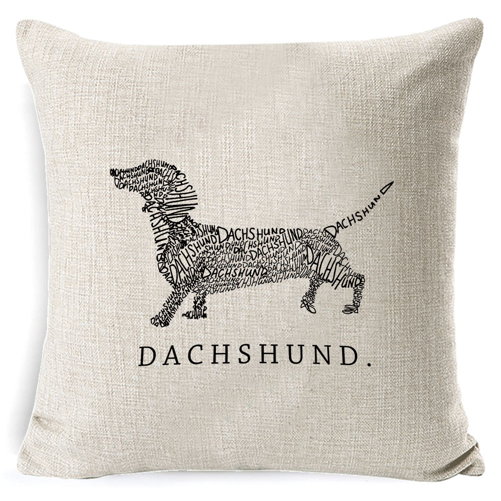 Spruce up any room in your home with these chic dog throw pillow covers!! Great conversation starter and an easy way to add fun decor. A must-have for any dog lover!