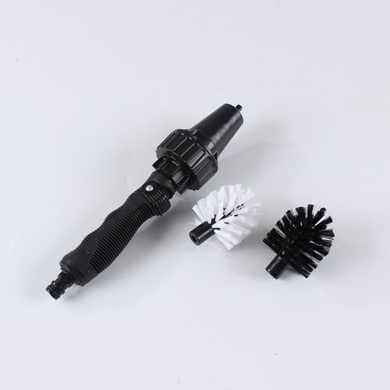 water driven rotary cleaning brush wash