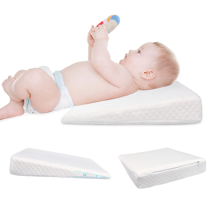 Slope Pillow for Baby - Side View