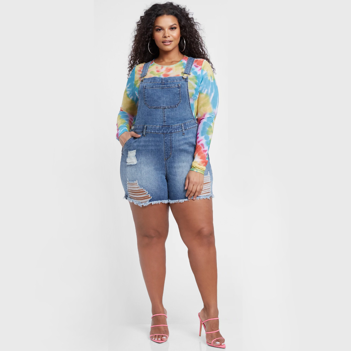European And American Style Denim Women's Overalls CJdropshipping