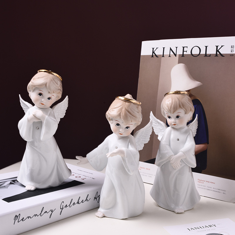 Figurines Anges Blancs