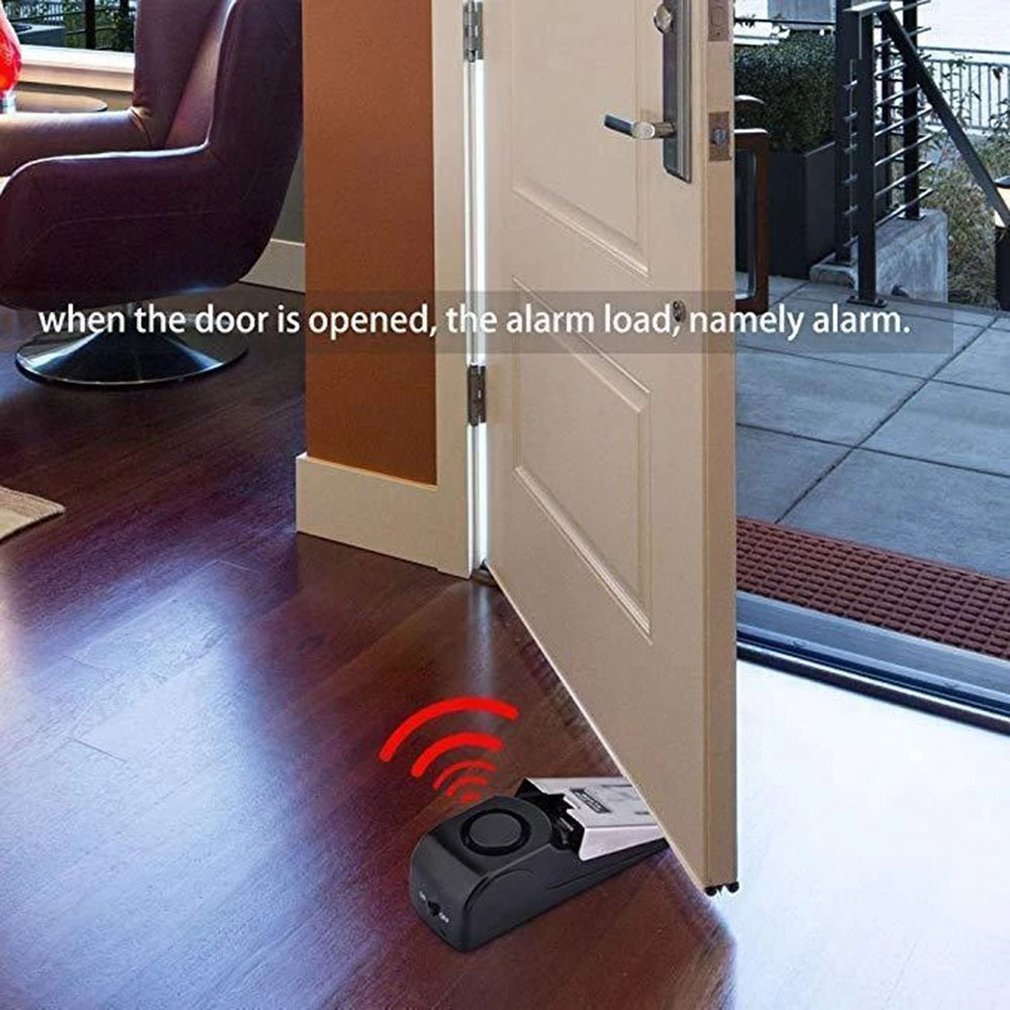 Portable Anti Theft Safety Alarm Door Stopper