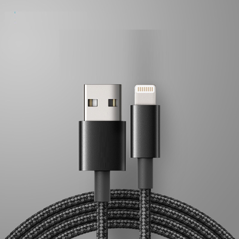 <ul> <li><strong>Fast Charging:</strong> Supports rapid charging for iPhone devices</li> <li><strong>MFI Certified:</strong> Officially certified for compatibility and safety</li> <li><strong>Durable Nylon Thread:</strong> Resists fraying and wear</li> <li><strong>Length:</strong> 1.8 meters for versatile use</li> <li><strong>Brand-Specific:</strong> Designed exclusively for iPhone</li> </ul>