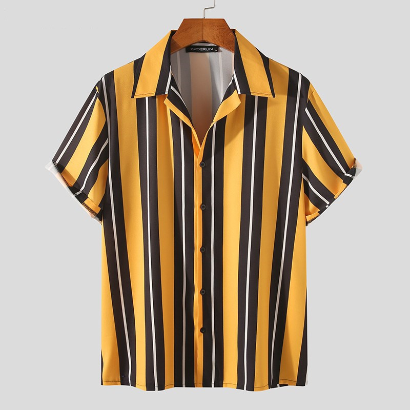 Soft Shirts For Men Shirt Mens Summer Streetwear Casual - CJdropshipping