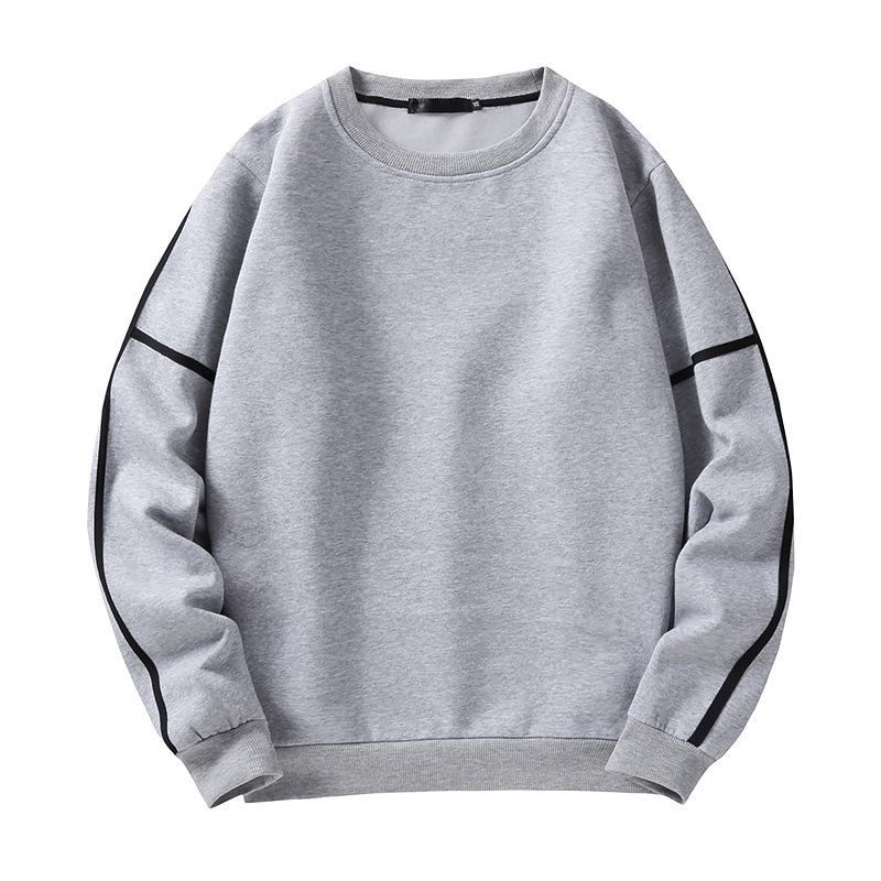 2e264e9d 7847 45be a14d 27bcd4bfa91f - Contrasting Basic Round Neck Long Sleeve Sweatshirt