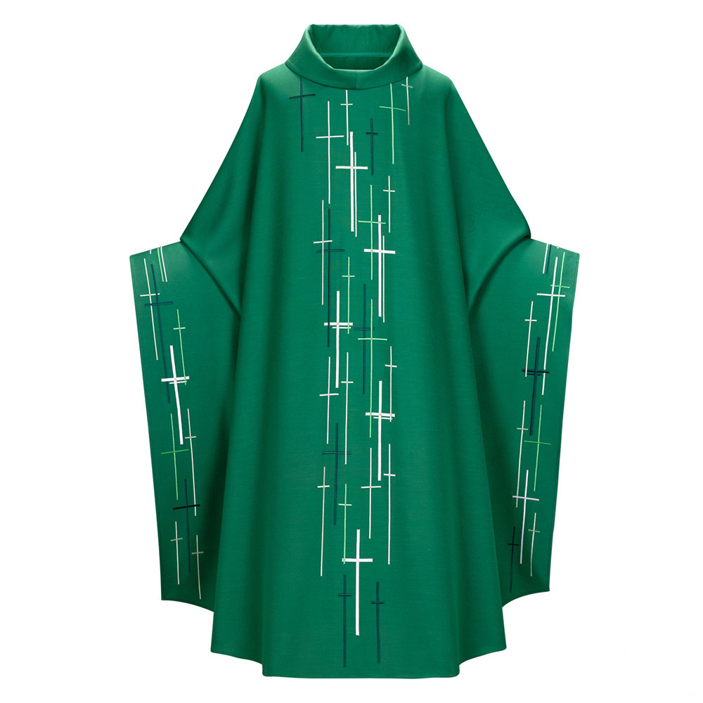 Vintage-style Church Robes green