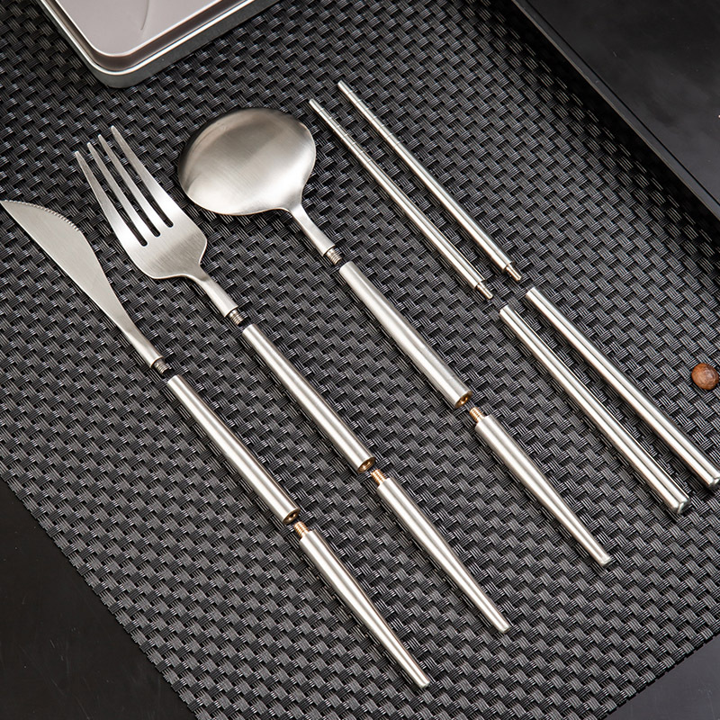 Stainless Steel Portable Cutlery Set | Petra Shops