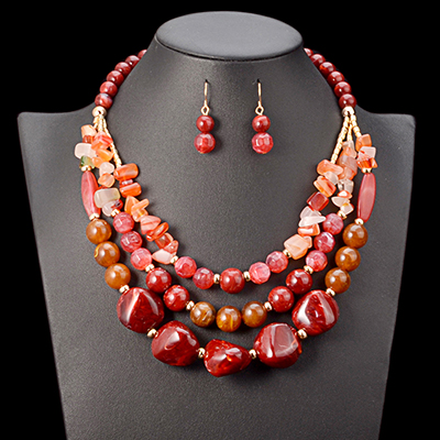 Wedding Beads Jewelry Set in African