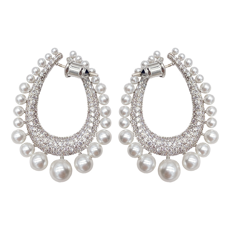 Detachable pearl earrings Clearance