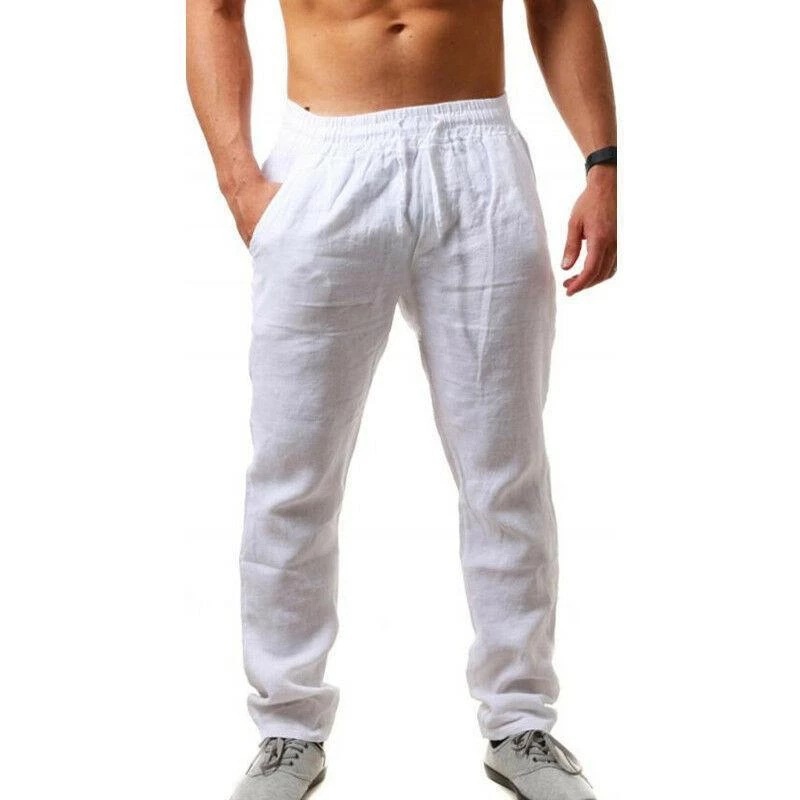 30e1f0c8 26b0 4ed0 a71c 546296127186 - Breathable Cotton And Linen Loose Casual Sports Trousers