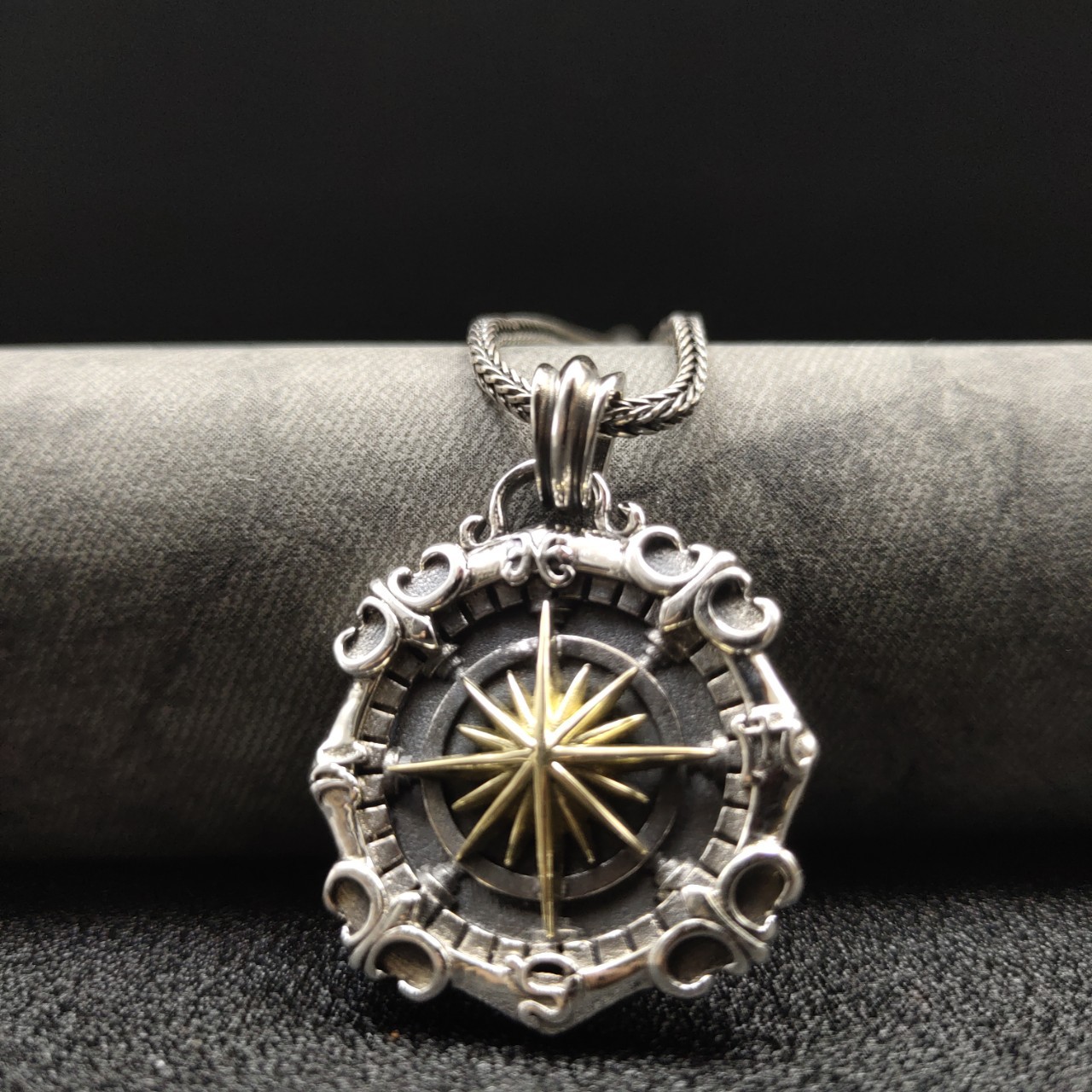 "Star-Shaped Pendant - A Beacon of Timeless Elegance"