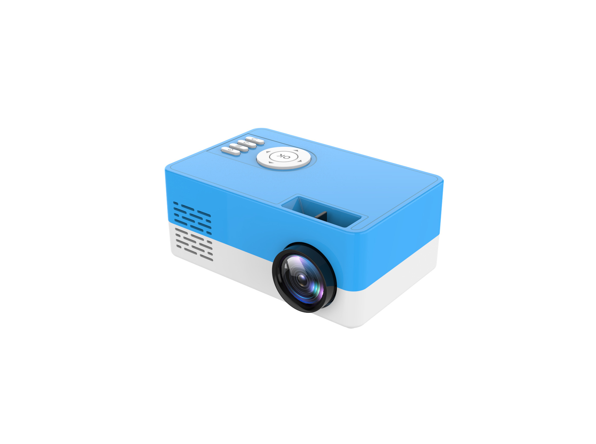 Buy smart portable 1080P video HD mini LED projector - Blue