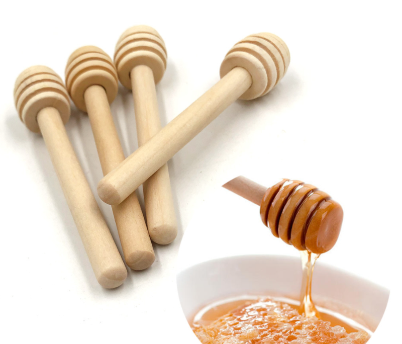 Solid Wood Honey Wooden Stirring Rod To Take Honey CJdropshipping