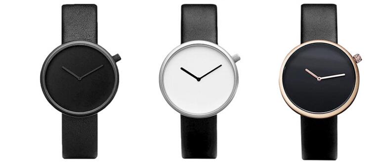 Simple men and women unisex watches