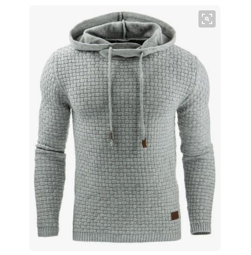 32549251 3664 46c9 acc7 e89b385061db - Long Sleeve Warm Hooded Sports Jacquard Sweatshirt