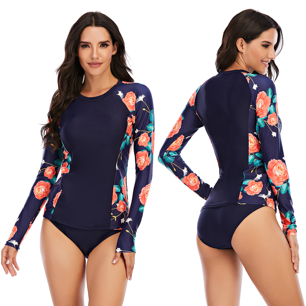 Casual Split Long-sleeved Surfing Suit