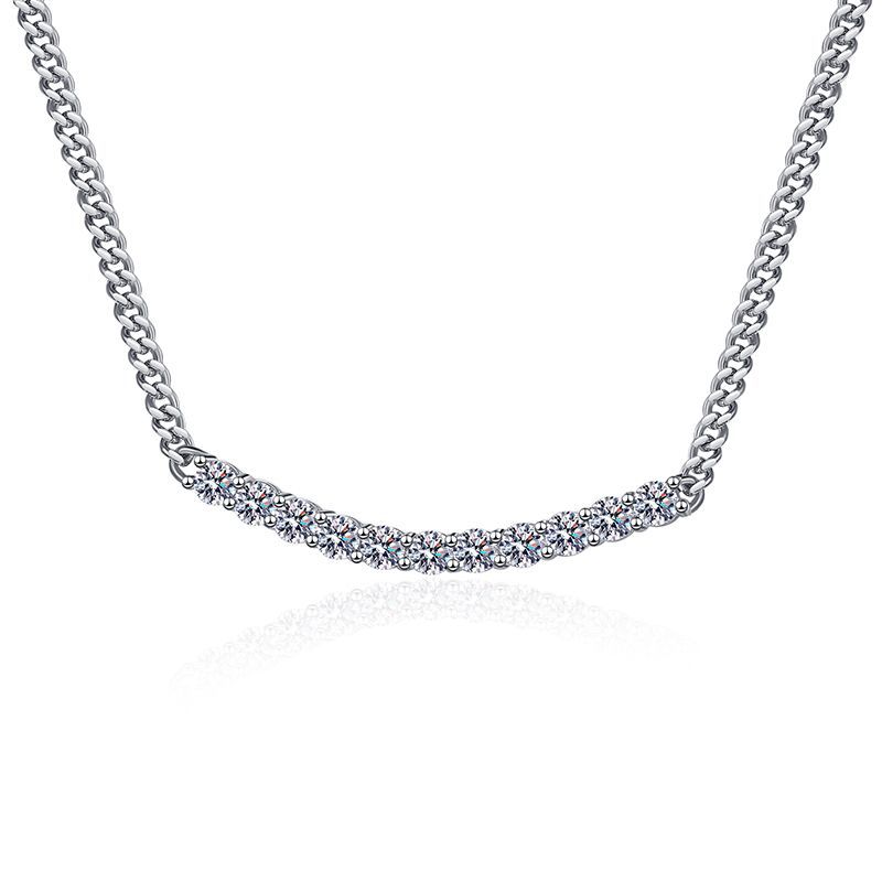 Moissanite  Necklace