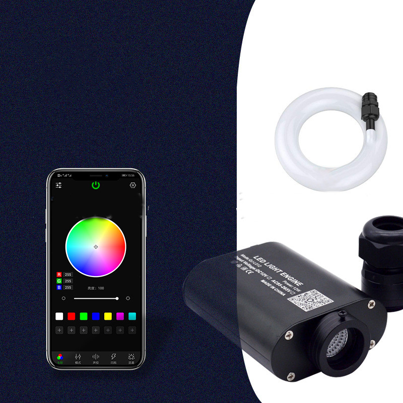 Fiber Optic Light Car Modified Star Dome Light Source CJdropshipping