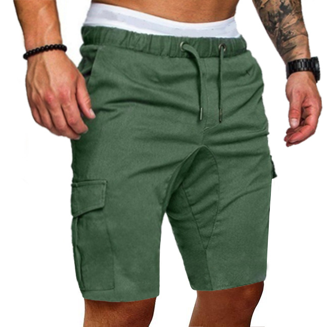 342b1112 b355 49ef afc1 a44b65b916cc - Colorful Fashion Slim Belt Casual Shorts