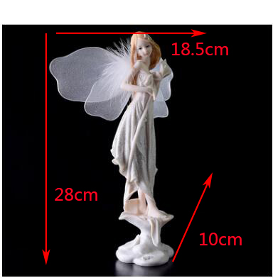 statue ange femme debout 