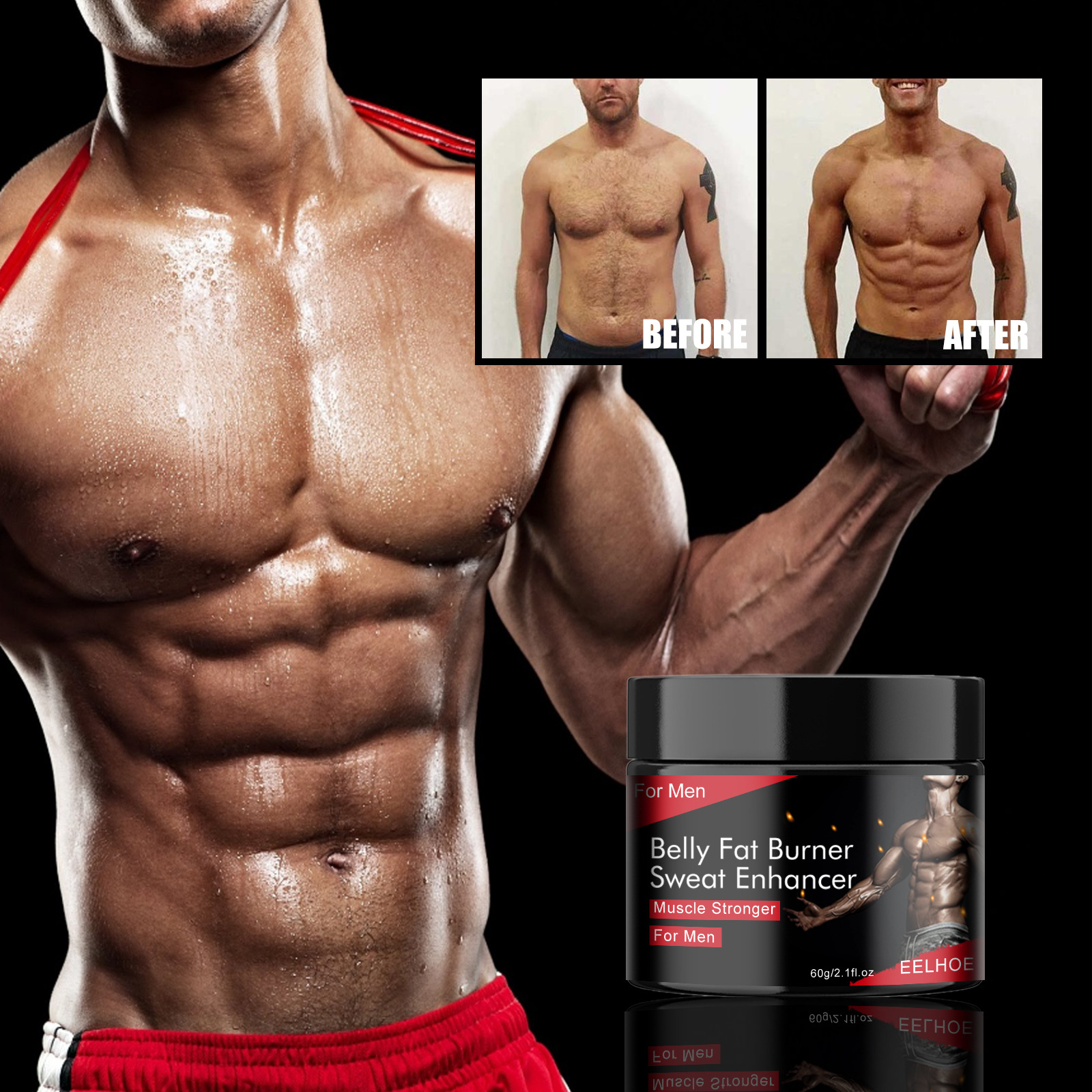 Belly Fat Burner Sweat Enhancer for Men