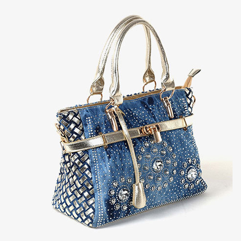 GJGJTER Chain Tote Bags Fashion Magnetic Buckle Shoulder Bag Large Capacity  Purse